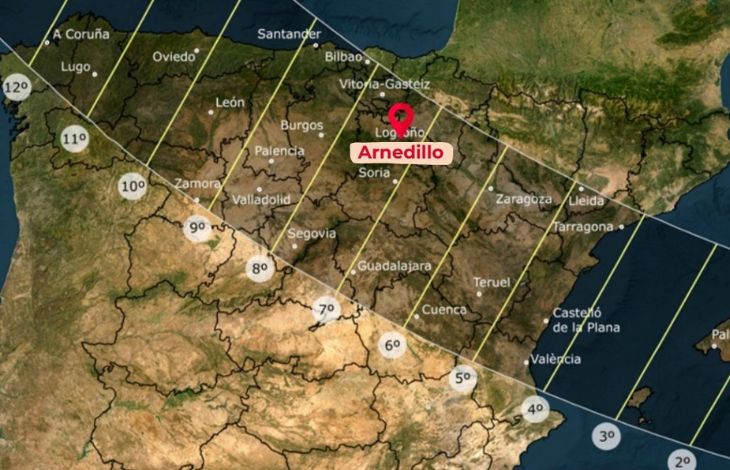 Eclipse Total 2026 en Arnedillo